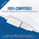 thumbnail image 3 of Cable USB SABRENT 1,8 m Blanco con conector macho A a hembra A, 3 of 8