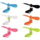 thumbnail image 1 of Mini ventilador para celular - Colorido y potente 2 en 1, compatible con iPhone, iPad, smartphones Android y tabletas - Accesorios de verano para celular - (paquete de 6), 1 of 7