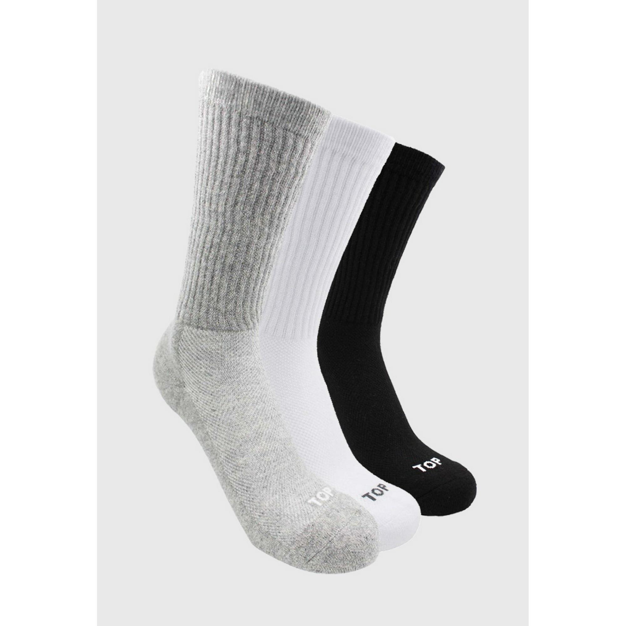 Top - Calcetines Mujer Deportivos Largos C1 Pack 3