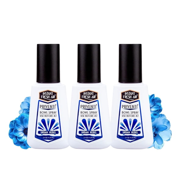 Spray para Inodoro Instant Fresh Air 70 ml (Pack de 3) Urban Rebel