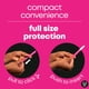 thumbnail image 5 of Tampones U de Kotex Click Compact Regular Absorbency x45, 5 of 8