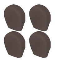 Ioensy - Juego De 4 Fundas Para Neumáticos De Repuesto, 210D Oxford, Resistente Al Desgarro, Resistente Al Sol, Talla M, Color Café