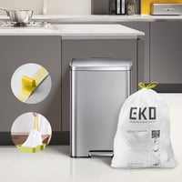 Bolsas De Basura Eko Easy-Dispense, 13 Galones (40L-60L), 60 Unidades