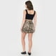 thumbnail image 3 of Skort Mujer Sastrero Animal Print Beige Corona, 3 of 5