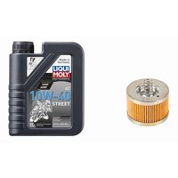 Liqui Moly - Kit Mantencion Moto Yamaha Xtz 150 / Fzn 150 2.0 - 3.0 - 4.0 Negro