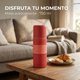 thumbnail image 4 of Mate Listo 750 Ml Liso Acero Inoxidable Con Bombilla rojo, 4 of 10