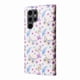 thumbnail image 3 of FOXDOCK Funda Tipo Cartera Floral para Samsung Galaxy S25 Ultra ,Funda con Tapa de Cuero PU, Protección Antigolpes con Ranuras para Tarjetas y Soporte, 3 of 5