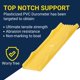 thumbnail image 5 of Protector para casco de barco, protector de quilla de PVC amarillo, 15 x 3,5 cm, 5 of 7