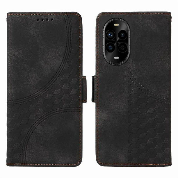 Carcasa FOXDOCK Huawei Nova 13 Pro de cuero PU, diseño acolchado clásico, protección contra caídas y rayones