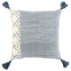 thumbnail image 1 of Pillow Rizzy Home Color Block de 50 x 50 cm de plumón con funda de poliéster para mascotas, 1 of 2