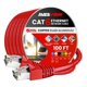 thumbnail image 1 of Cable Ethernet AvesView 30 m Blindado CAT6 10 Gbps Rojo, 1 of 5