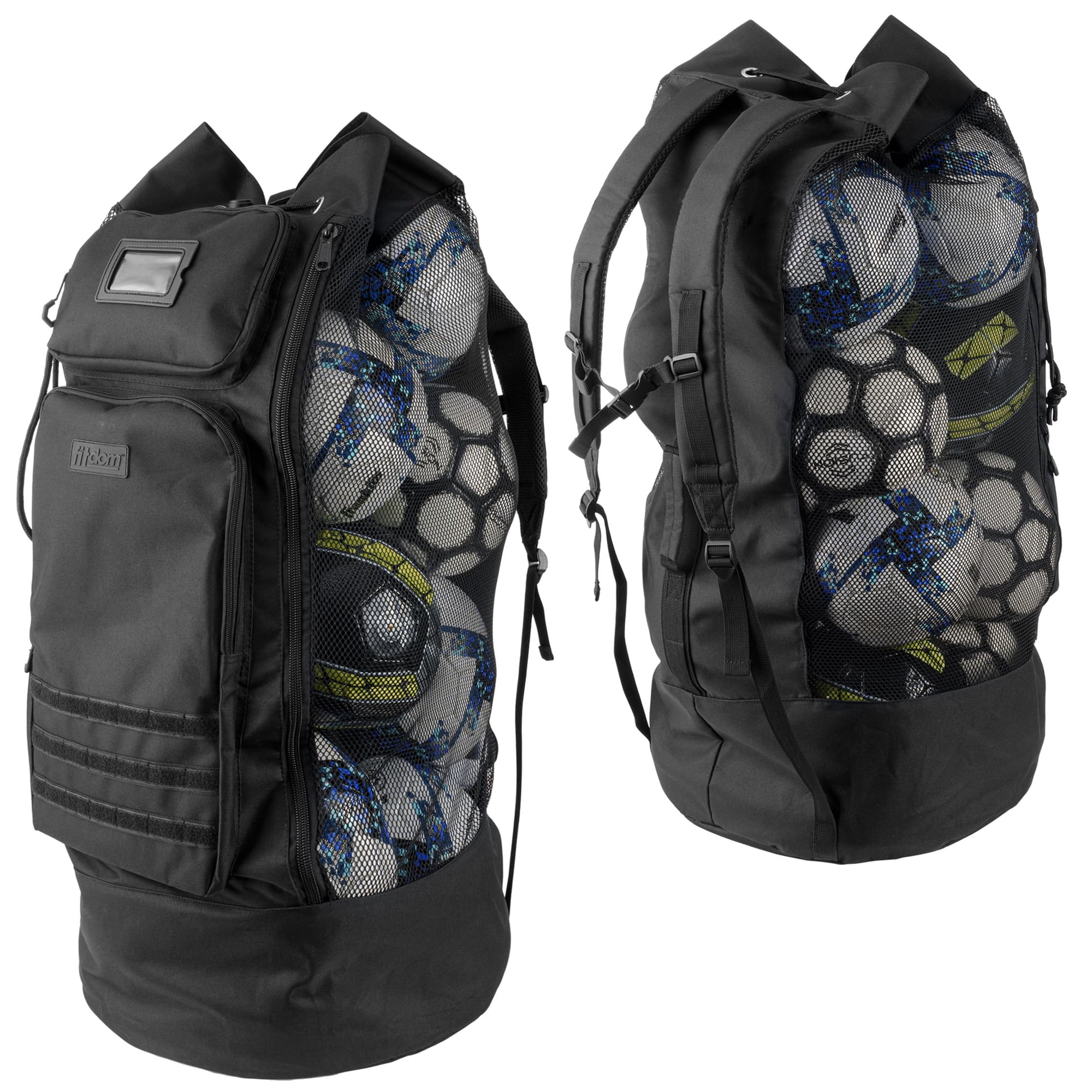 Bolsa De Malla Para Equipos De Fútbol Fitdom Heavy Duty Xl