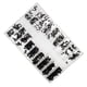 thumbnail image 1 of 500 Piezas 18 Tama?os Mini Tuercas De Tornillo A Prueba De óxido Universales Para Notebook Glass Style D, 1 of 5