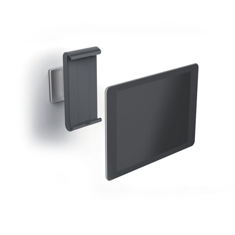 Soporte De Pared Durable Para Tablet Plateado Y Gris Antracita