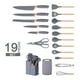 thumbnail image 2 of Set 19 Utensilios Cocina Antiadherente Silicona Mango Madera, 2 of 3