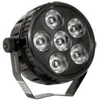 Tecshow - Bañador Led Compacto Cosmo Quad 6Dmx