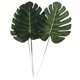 thumbnail image 4 of 5PCS Hoja Artificial Grande Faux Monstera Leaf Follaje Hojas Decoración Para El Hogar S, 4 of 5