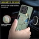 thumbnail image 5 of Funda Resistente para Xiaomi 13 con Tarjetero y Soporte, Diseño Magnético Verde, 5 of 5