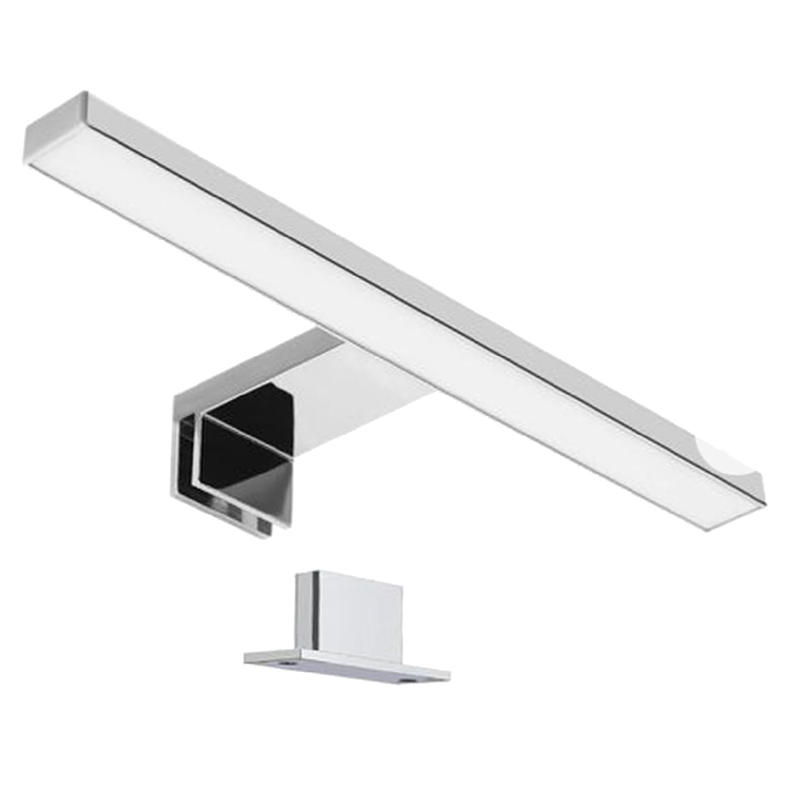Magideal - Maquillaje Debajo De Del Pequeña Sala, Antiniebla, Iluminación Cálida Rectangular Moderna, Luz De Tocador Led Para Espejo, Conferencia, , 50cm 9w