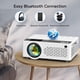 thumbnail image 3 of Miniproyector TMY 2024 Bluetooth 1080P Full HD portátil, 3 of 7