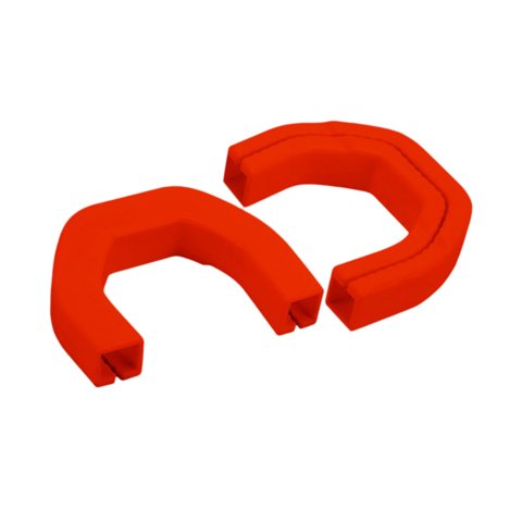 Magideal - 2X Cubras De Enganche De Gancho De Remolque Material De Silicona Para Dodge Ram 1500 2019-2024