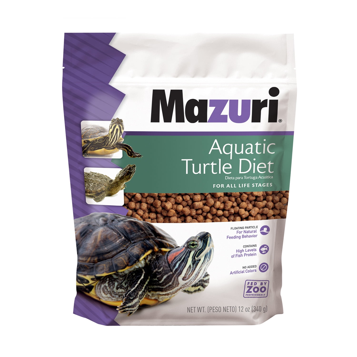 Mazuri Alimento Tortuga Acuatica 340 gr