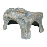 Magideal - Escondite Para Reptiles, Accesorios De Decoración Para Acuarios, Hábitat Para Terrarios, Acuario, Cueva De Roca Artificial, Resina, Baños De Sol Para