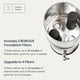 thumbnail image 5 of Sistema de filtro de agua Boroux Legacy Stainless Steel 11.4L, 5 of 9