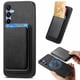 thumbnail image 3 of Funda de Cuero Magnética con Tarjetero para Samsung Galaxy A15 Cubierta Delgada Negro, 3 of 5