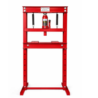 Prensa Hidráulica 12 Toneladas Erux Uso Profesional- Japones Rojo