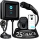 thumbnail image 1 of Cargador De Vehículo Eléctrico Nacs 40a Level 2 Con Wifi De 25 Pies, 1 of 9
