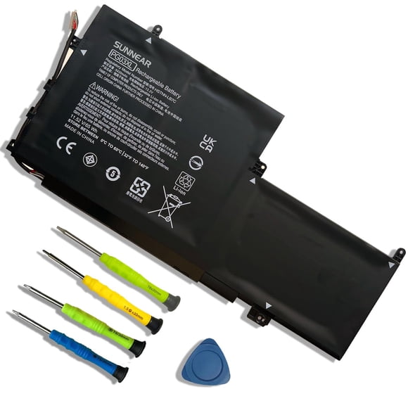Batería SUNNEAR PG03XL 65 Wh 5430 mAh para HP Spectre X360 15