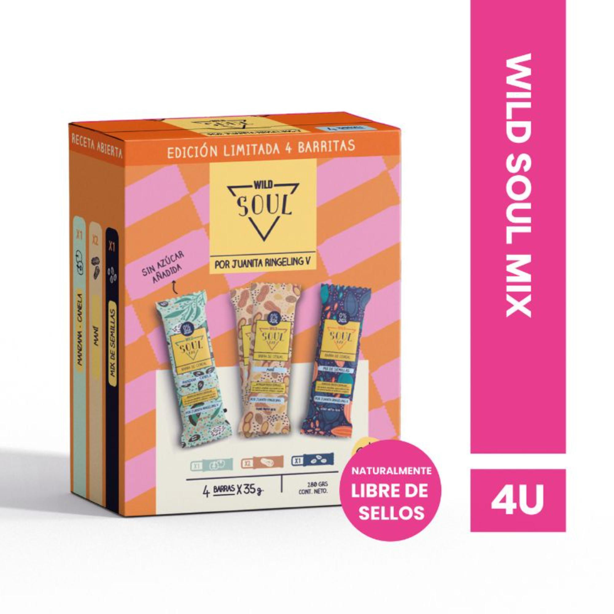 Wild Soul Mix 4 Un 140 g Wild Foods