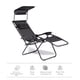 thumbnail image 3 of Reposera Zero Gravity Relan Zen Canopy con Techo Plegable, 3 of 12