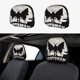 thumbnail image 1 of Hombre Polilla Funda Protectora Universal para Reposacabezas de Coche, Funda Elástica para Reposacabezas de Asiento de Auto, Funda de Tela Antipolvo, Accesorios de Interior 2 Piezas, 1 of 6