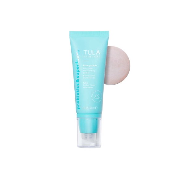 Filtro facial Primer TULA Skin Care Blurring Luna, 30 ml