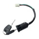thumbnail image 5 of Cerradura De Puerta De Motocicleta Portátil Duradera Para Jetta 100CG125 Interruptor De Llave De Encendido 4 Cables 4 Pines, 5 of 5