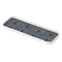 Magideal - Escurridor Lateral Para Fregadero De Cocina, Bandeja De Café, Esponjas, Dispensadores De Jabón, Bandeja Para Servir, Organizador, Práctico Y Práctico , Gris Talla S