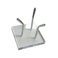 Magideal - Soporte De Pantalla De Brazo De Metal, Estante, Decoración Del Hogar Soporte De Pantalla Acrílica Para La Base De Acrílico Para Rocas Fósiles De Coral Estilo D