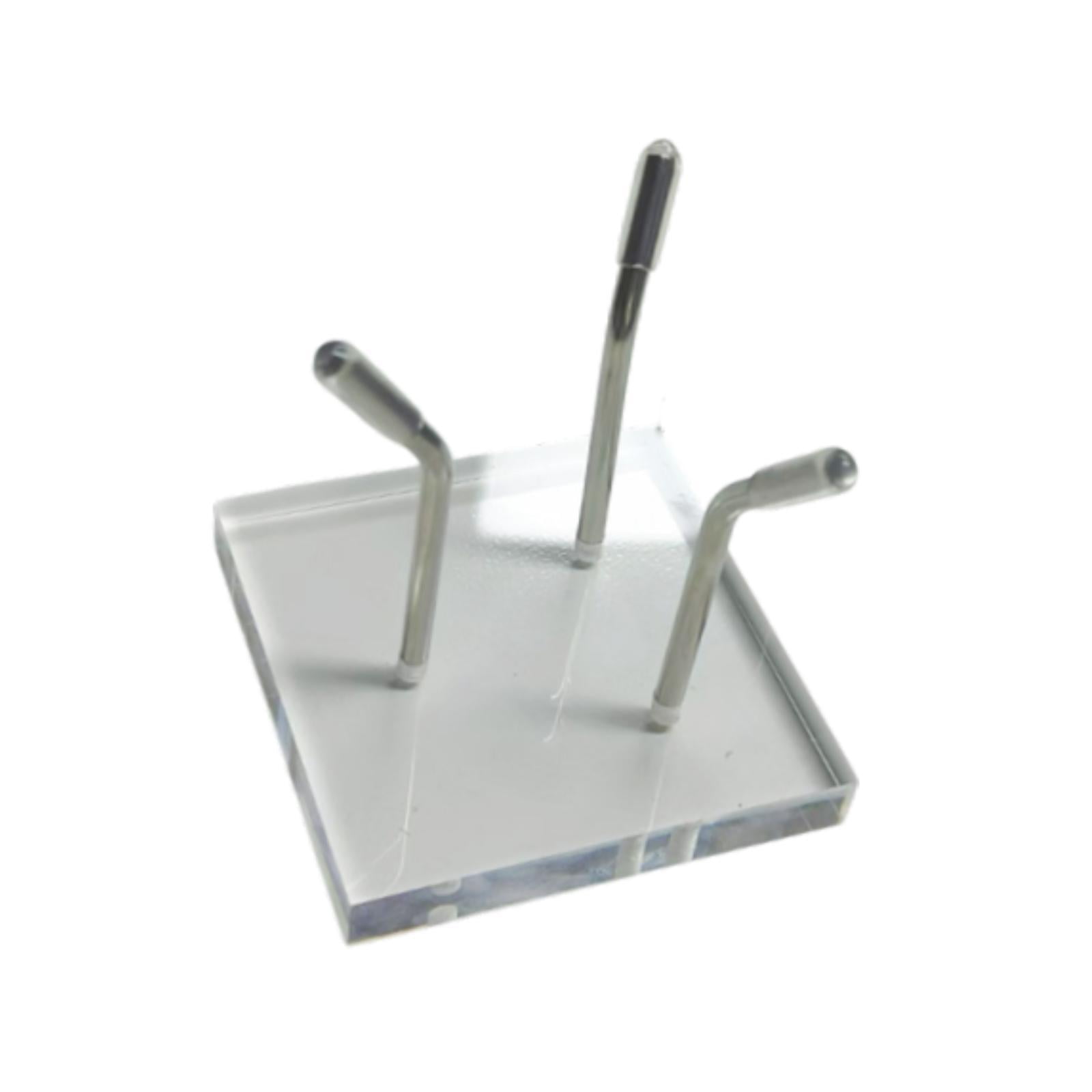 Magideal - Soporte De Pantalla De Brazo De Metal, Estante, Decoración Del Hogar Soporte De Pantalla Acrílica Para La Base De Acrílico Para Rocas Fósiles De Coral Estilo D