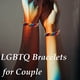 thumbnail image 4 of Pulsera de la amistad trenzada de arcoíris para hombre y mujer, 2 unidades, ajustable, para gays y lesbianas., 4 of 6