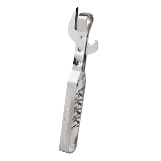 Abrelatas Multiple 1x10 Cm Acero Inoxidable Plateado 1 Un Ilko