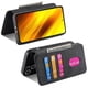 thumbnail image 3 of Funda Billetera Magnética para Xiaomi Poco X3 NFC Soporte Tarjetas Desmontable Negro, 3 of 6