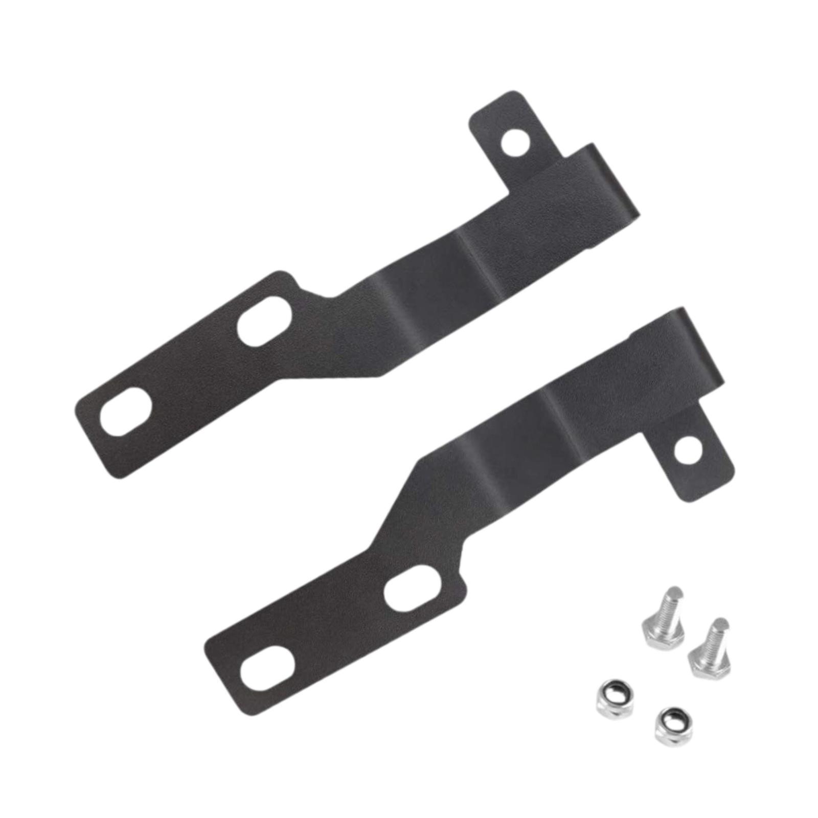 Magideal - 2 Piezas De Soportes De Montaje De Luz De Zanja Led, Soportes De Vainas De Luces Led, Soportes Automáticos Con Tornillos Resistentes Para Accesorios