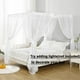 thumbnail image 3 of Cortina De Cama De Gasa Blanca Para Cama De Matrimonio, 3 of 3