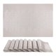 thumbnail image 1 of Juego de 6 manteles individuales de granja de plástico para decoración de mesa de comedor, mantel de cocina lavable con patrón romboide beige 17.7*11.8 pulgadas, 1 of 6