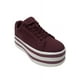 thumbnail image 2 of Zapatilla Gamuza Ecológica ZAX45 Burdeo, 2 of 5