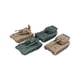 thumbnail image 4 of 4 Piezas De Carros De Orugas Con Orugas A Escala 1/144 Para Regalo De Recuerdo De Adultos, 4 of 5
