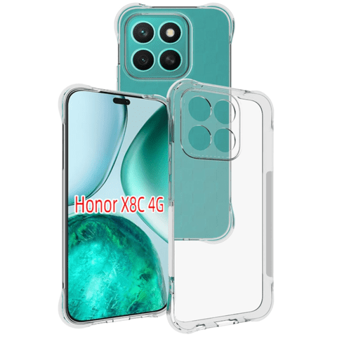 Mar Cases - Carcasa Para Honor X8C 4G Transparente Reforzada