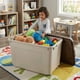 thumbnail image 4 of Caja Baul 210 Litros Reyplast  Color Beige tapa Cafe, 4 of 8